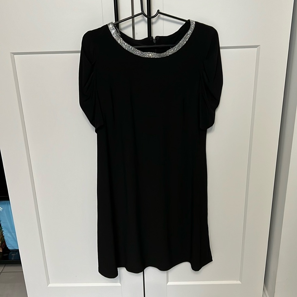 MSK Black Evening Wear - Size M
